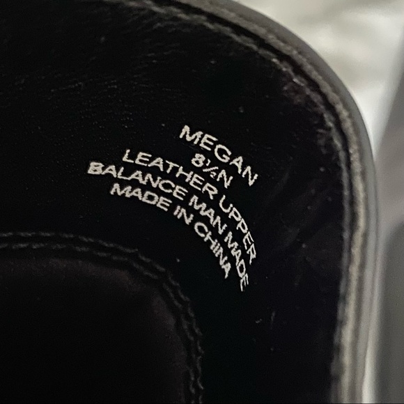 David Tate Leather Ankle Boots Megan Size 8.5 - Picture 9 of 9